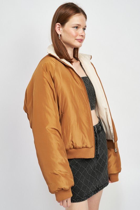 REVERSIBLE PUFFER JACKET - Mack & Harvie