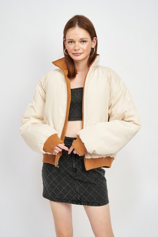 REVERSIBLE PUFFER JACKET - Mack & Harvie