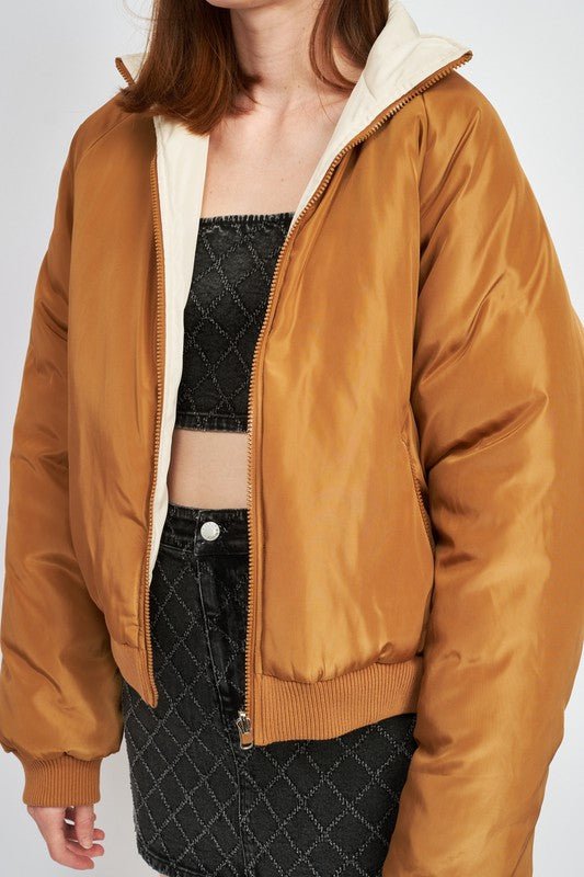 REVERSIBLE PUFFER JACKET - Mack & Harvie