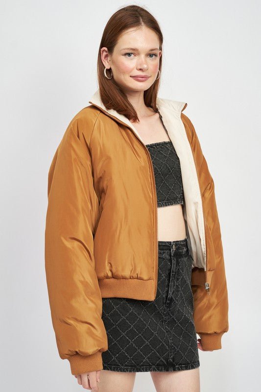 REVERSIBLE PUFFER JACKET - Mack & Harvie