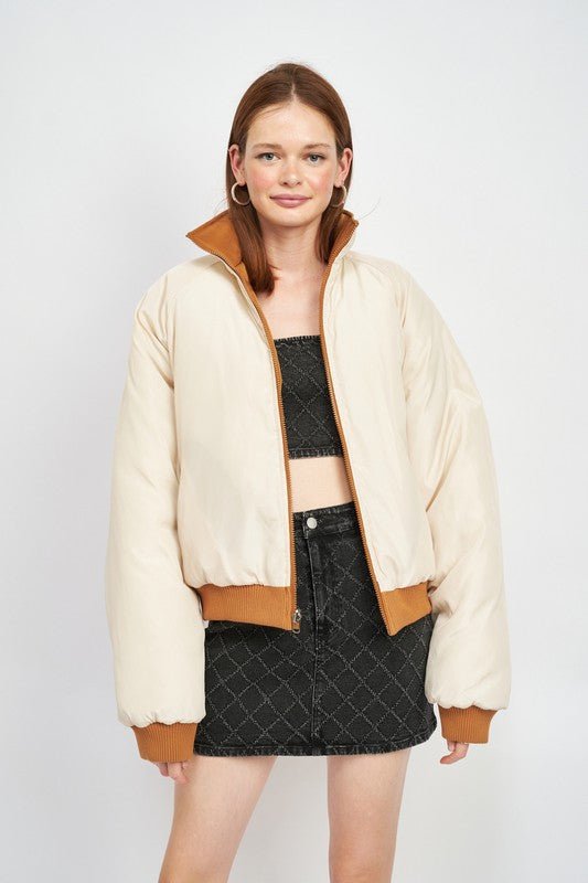 REVERSIBLE PUFFER JACKET - Mack & Harvie