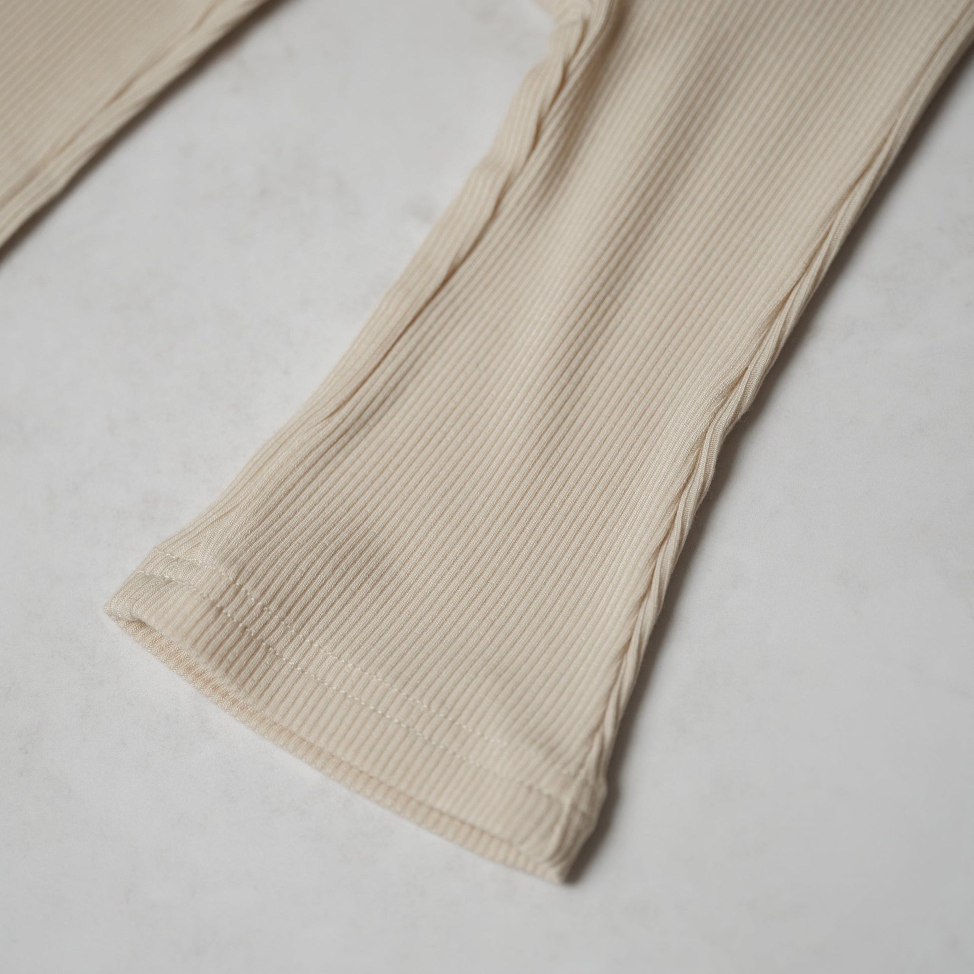 Ribbed Modal Flare Pant - Mack & Harvie