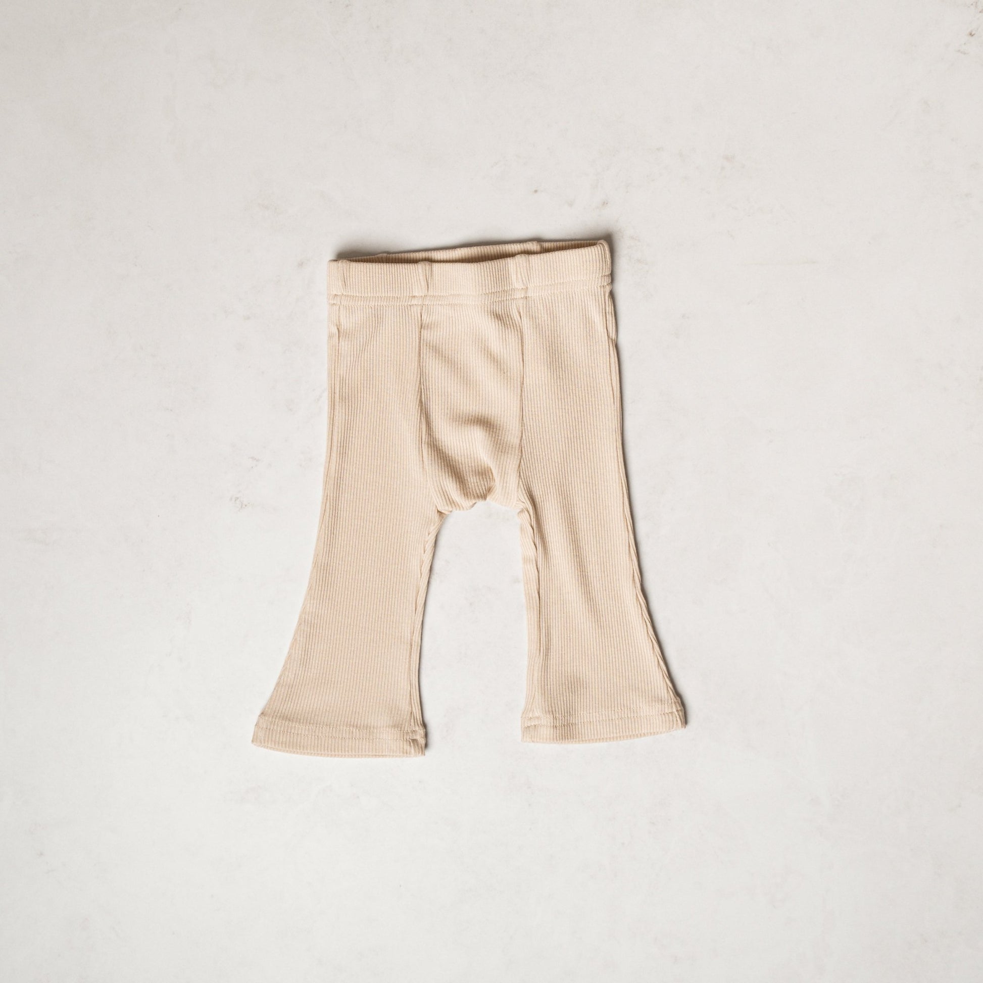 Ribbed Modal Flare Pant - Mack & Harvie