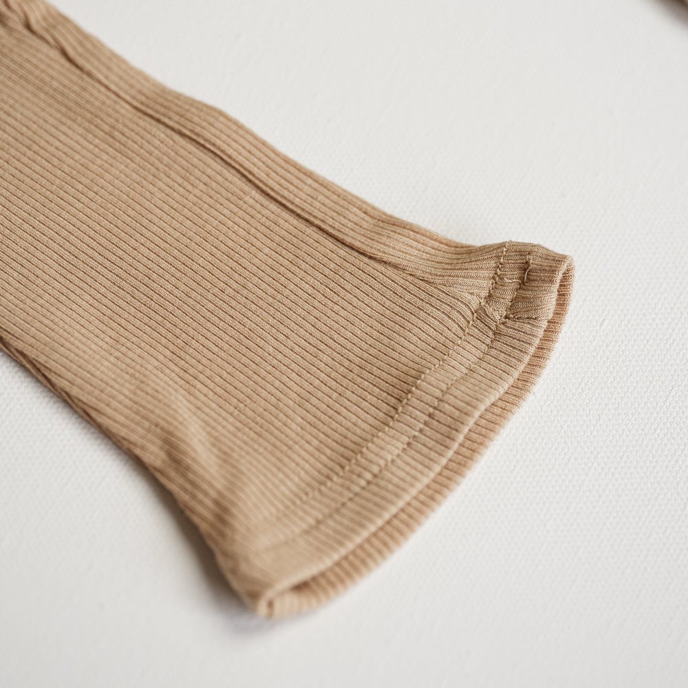 Ribbed Modal Flare Pant - Mack & Harvie
