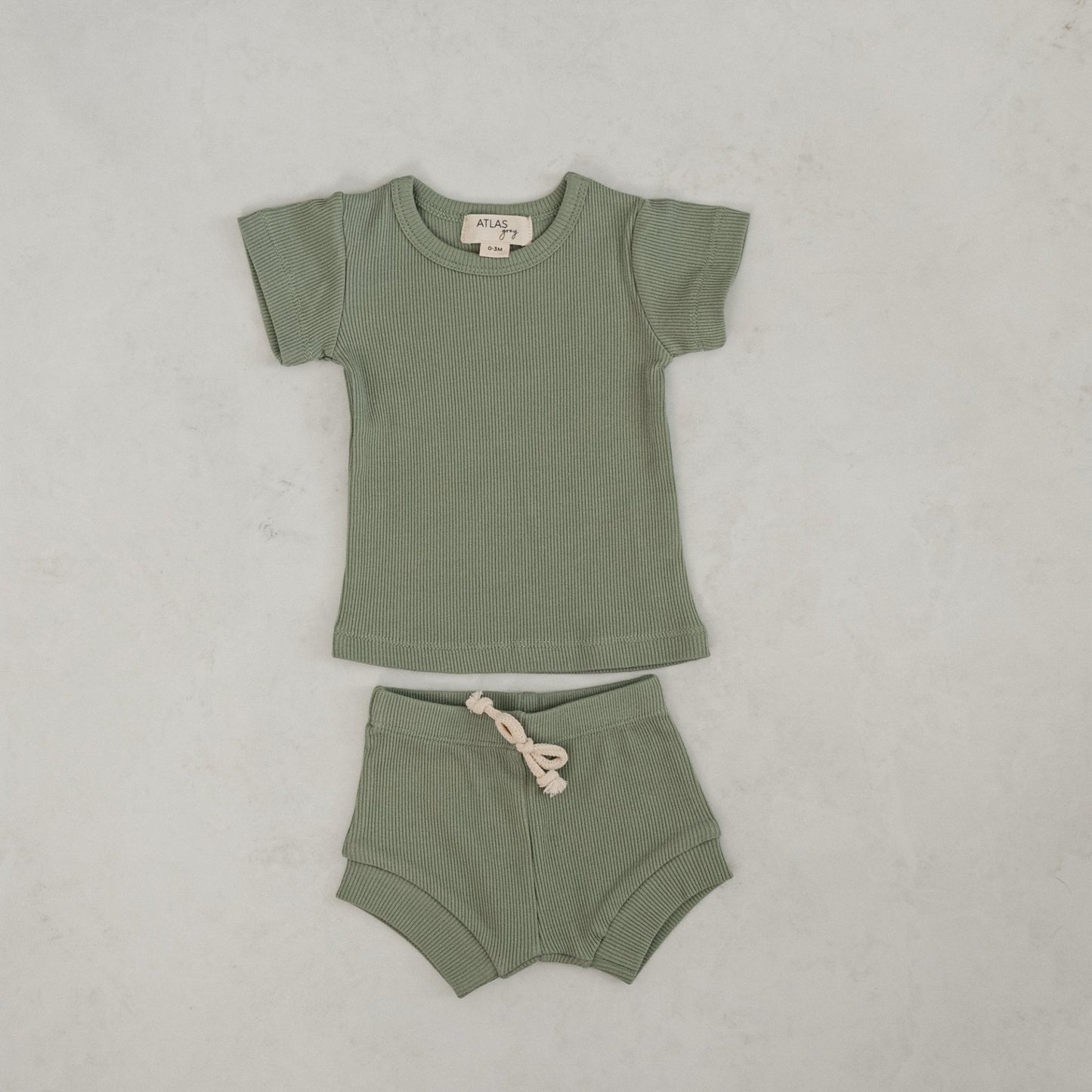 Ribbed Short Set - Mack & Harvie
