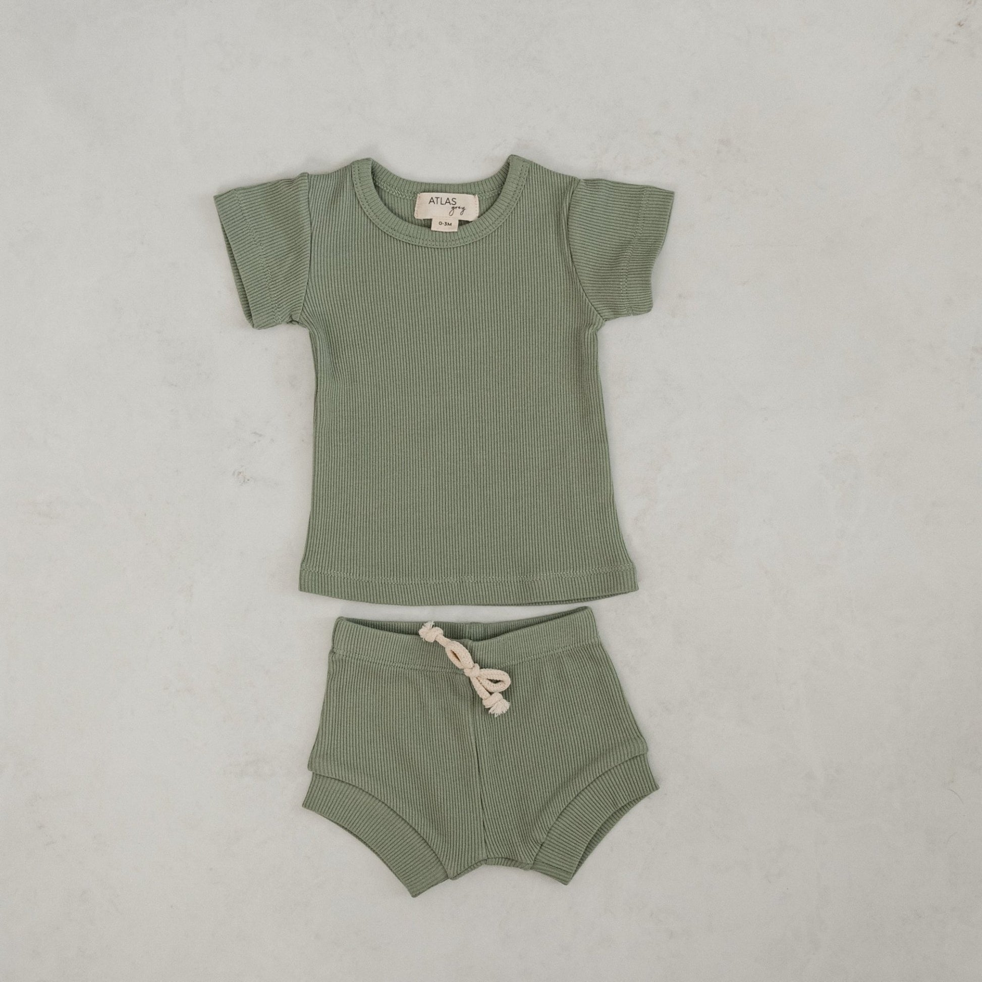 Ribbed Short Set - Mack & Harvie