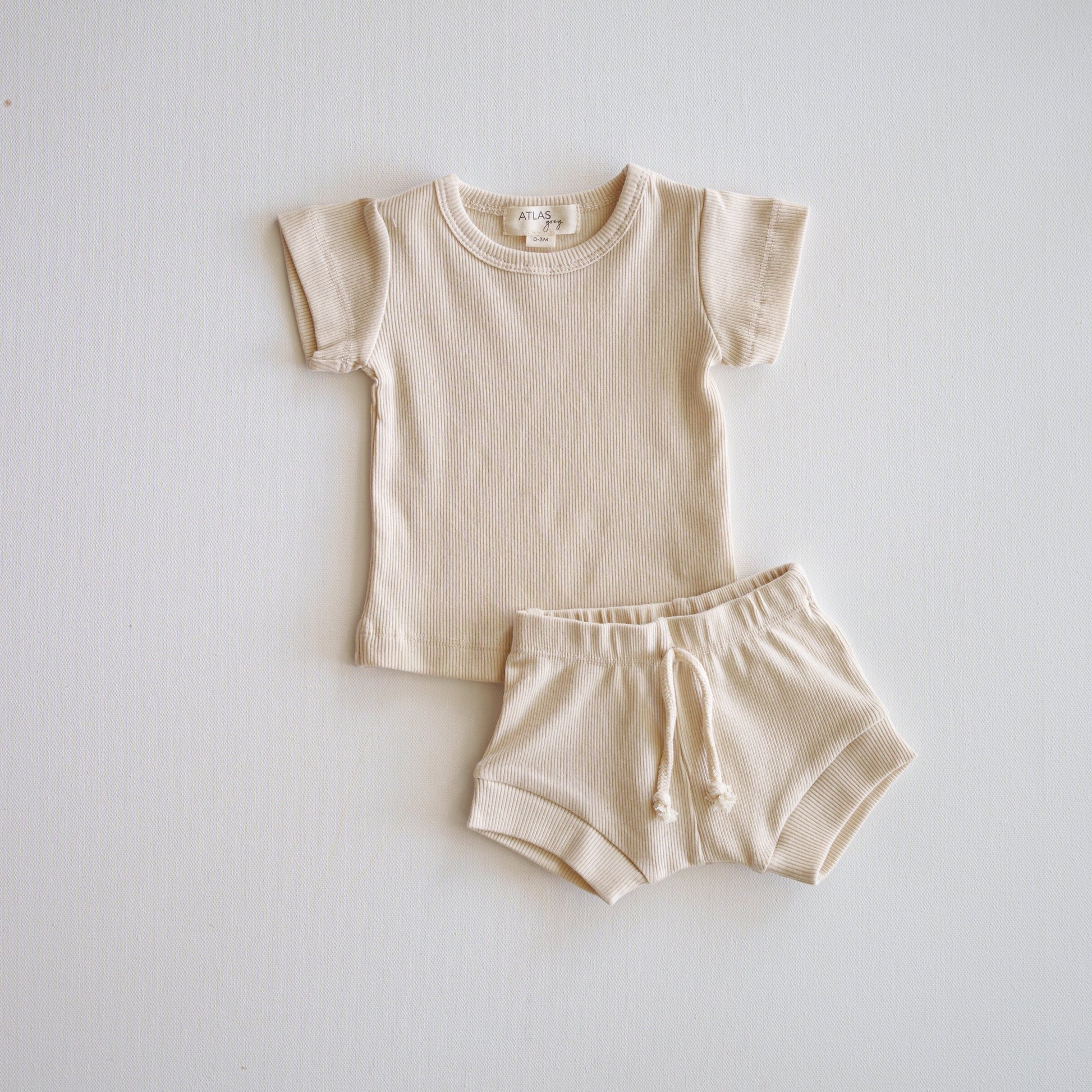 Ribbed Short Set - Mack & Harvie