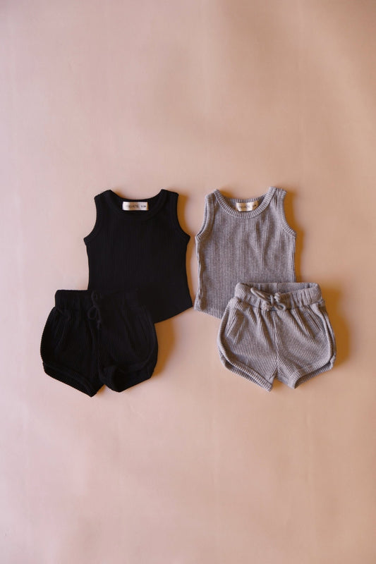 Ribbed Tank Short Set - Mack & Harvie
