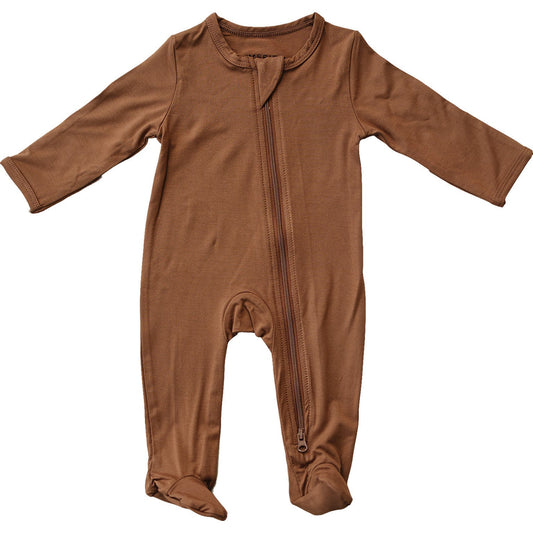 Rust Bamboo Zipper - Mack & Harvie