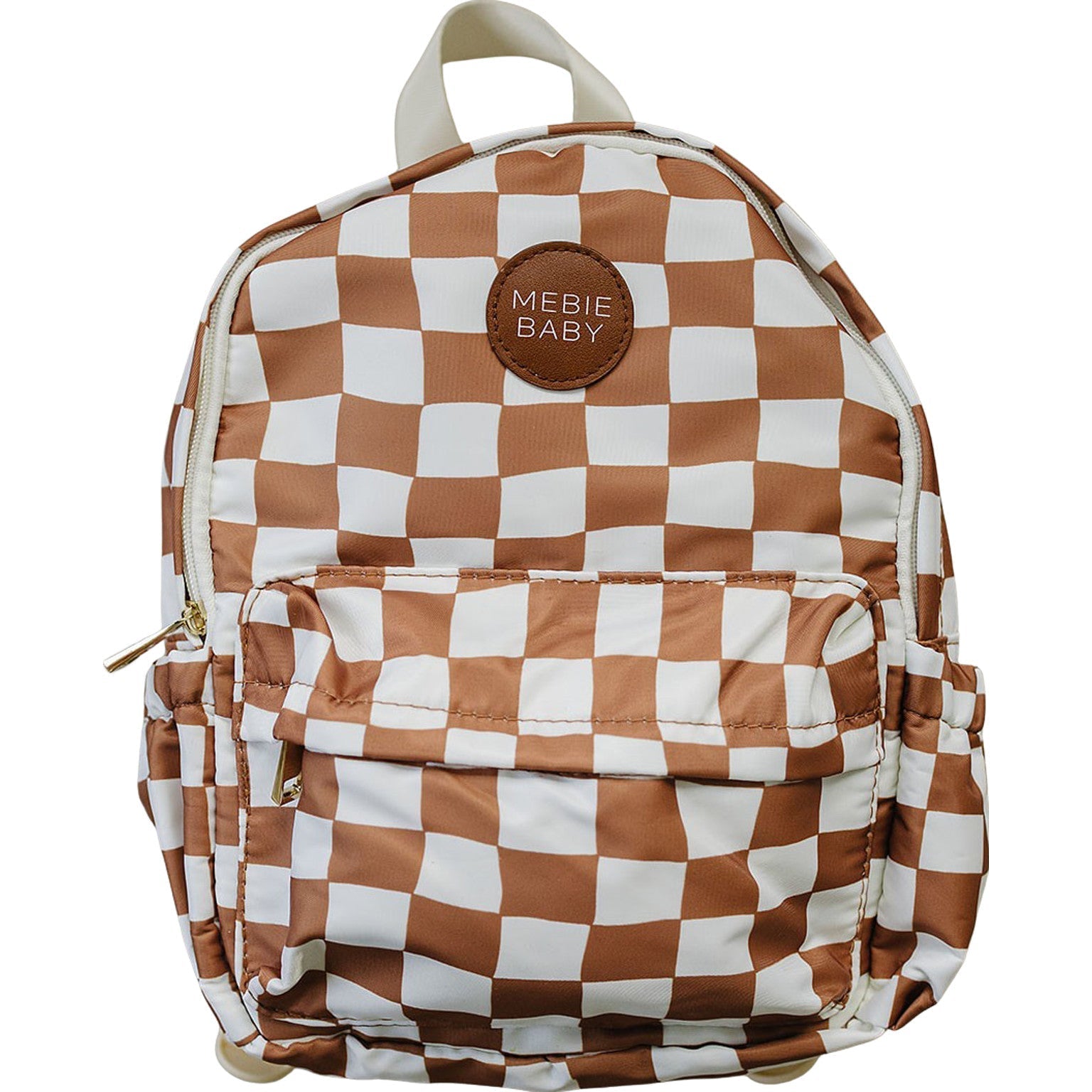 Rust Wavy Checkered Mini Backpack - Mack & Harvie
