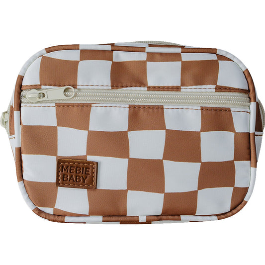 Rust Wavy Checkered Mini Fanny Pack - Mack & Harvie