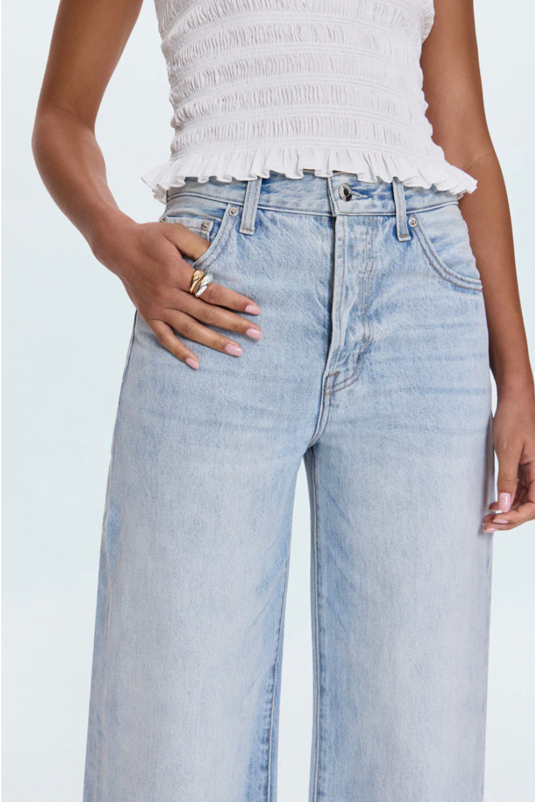 Ryder High Rise Cuff Jean- Sunrise