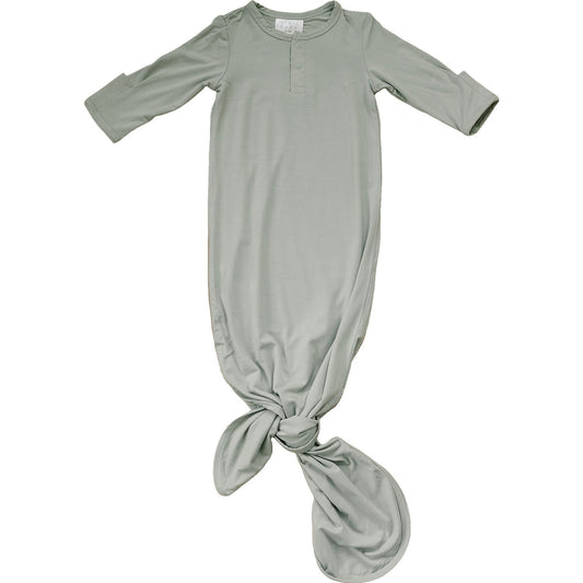 Sage Bamboo Knot Gown - Mack & Harvie