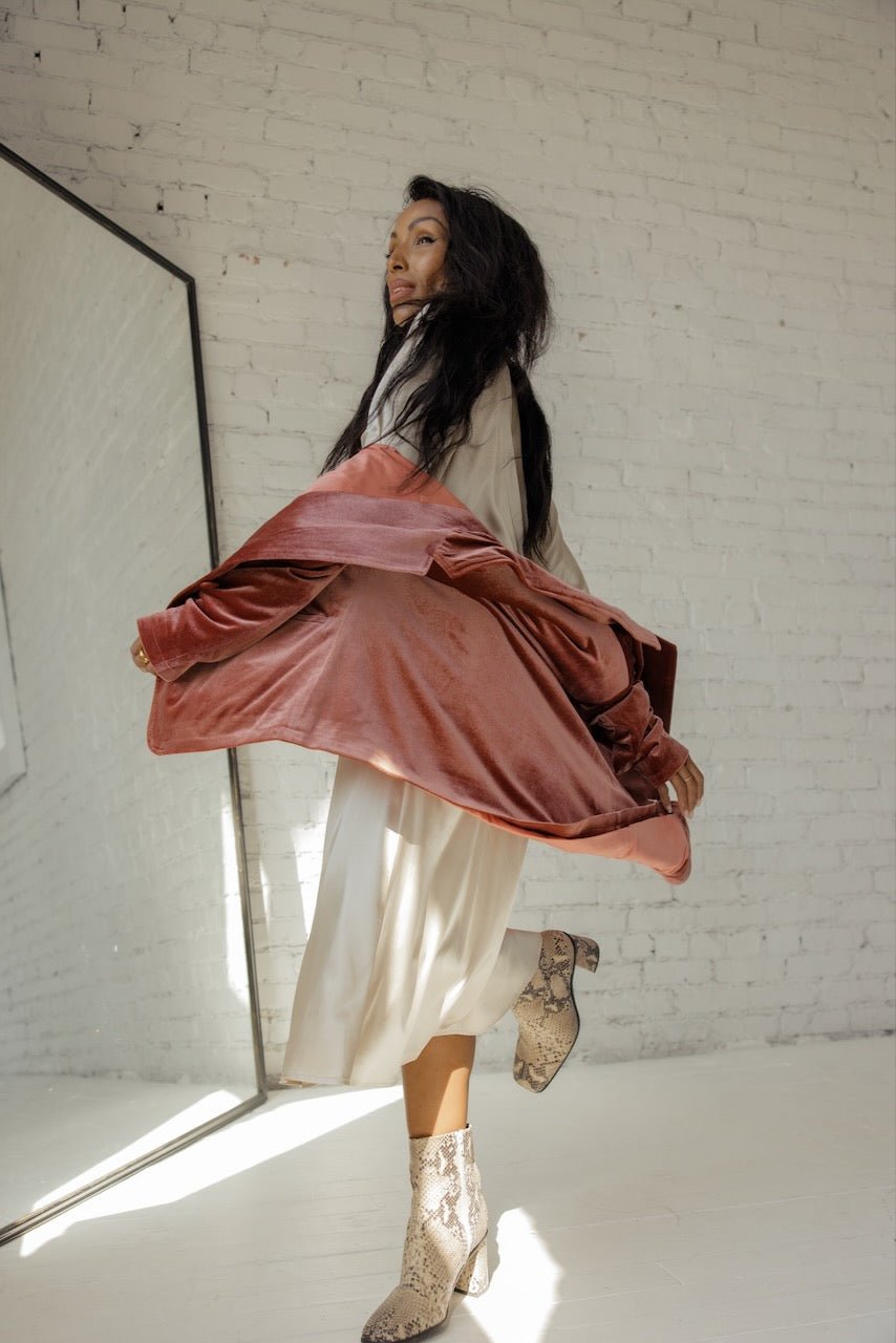 SALT Gable Estates Midi Slip Skirt - Mack & Harvie