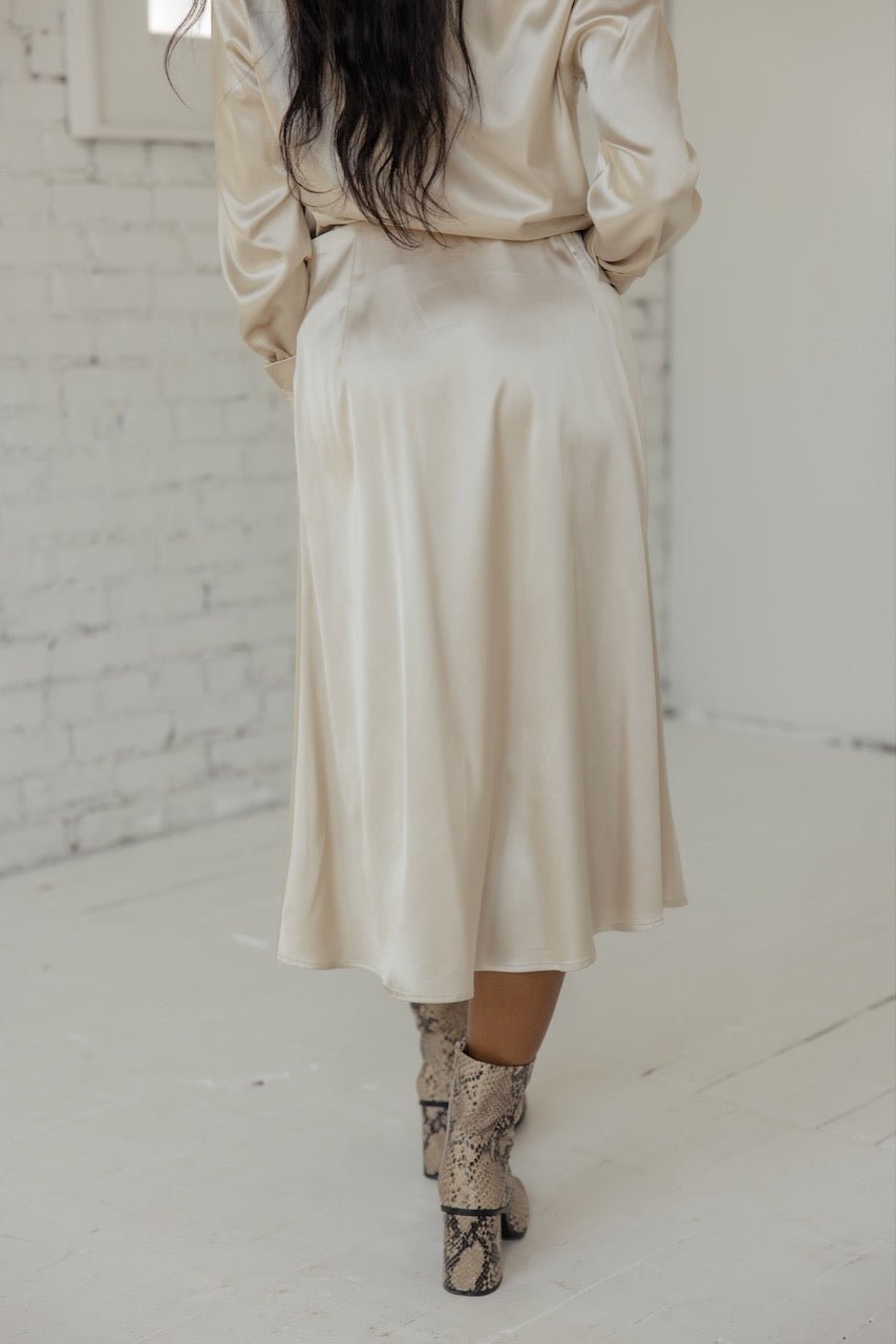 SALT Gable Estates Midi Slip Skirt - Mack & Harvie