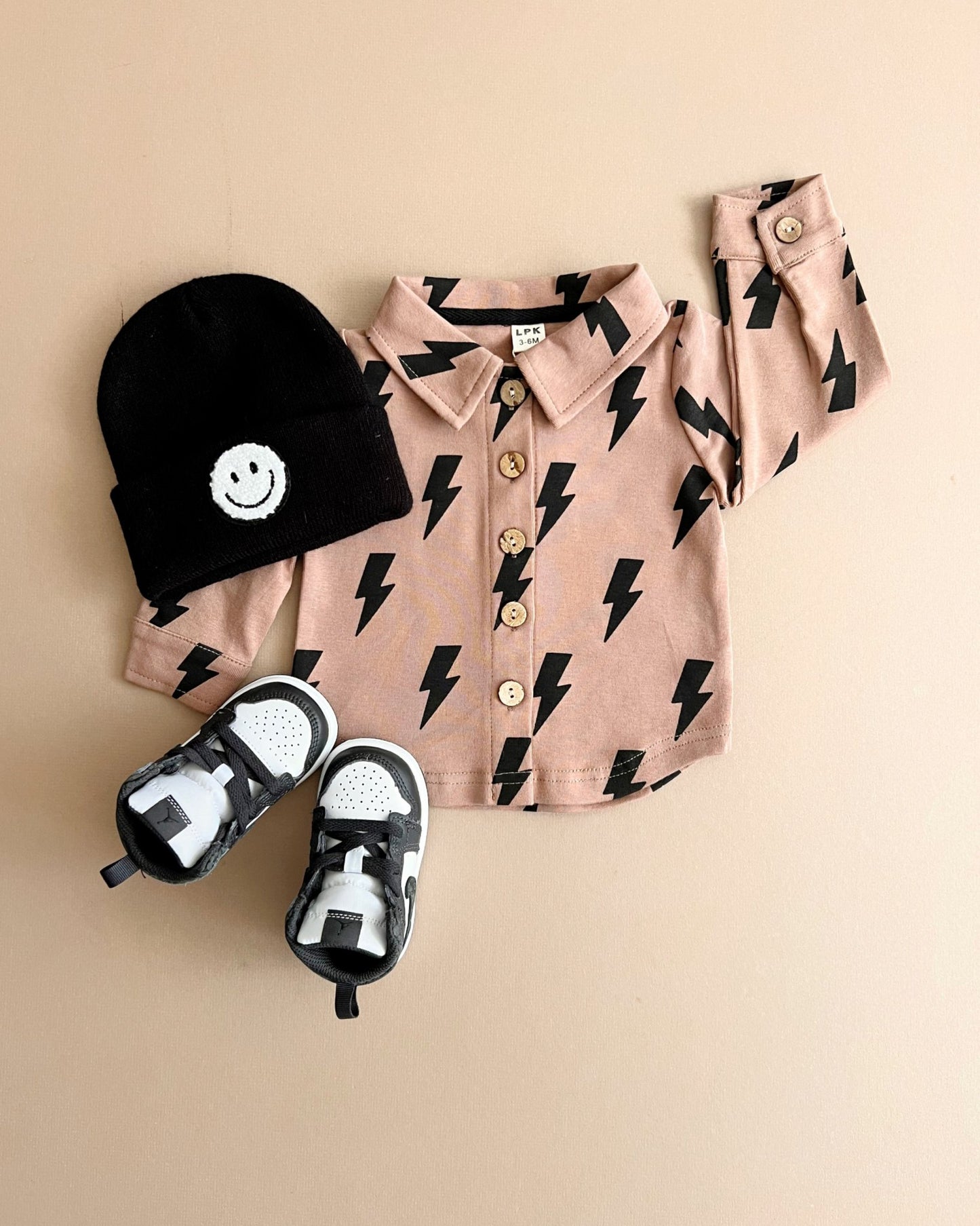 Shacket | Mocha Bolts - Mack & Harvie