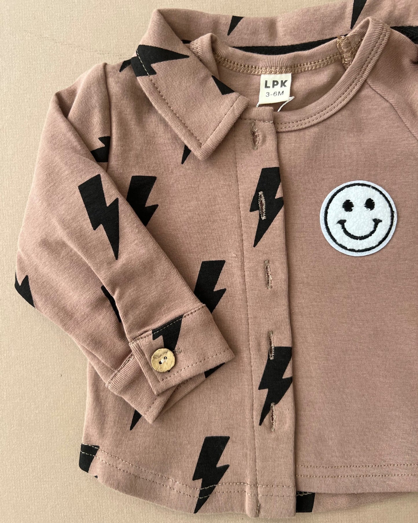 Shacket | Mocha Bolts - Mack & Harvie
