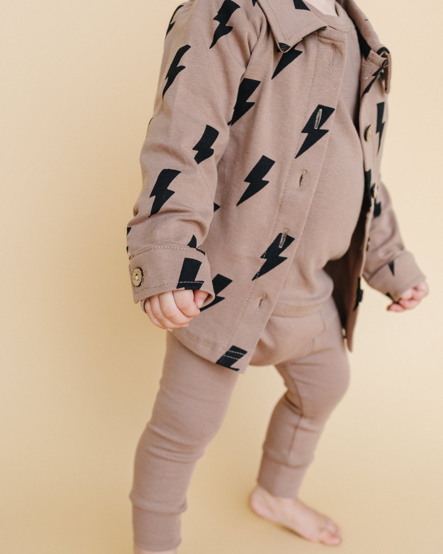 Shacket | Mocha Bolts - Mack & Harvie