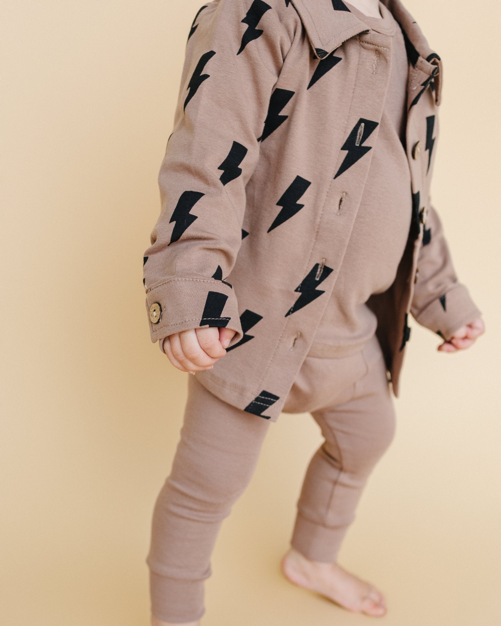 Shacket | Mocha Bolts - Mack & Harvie