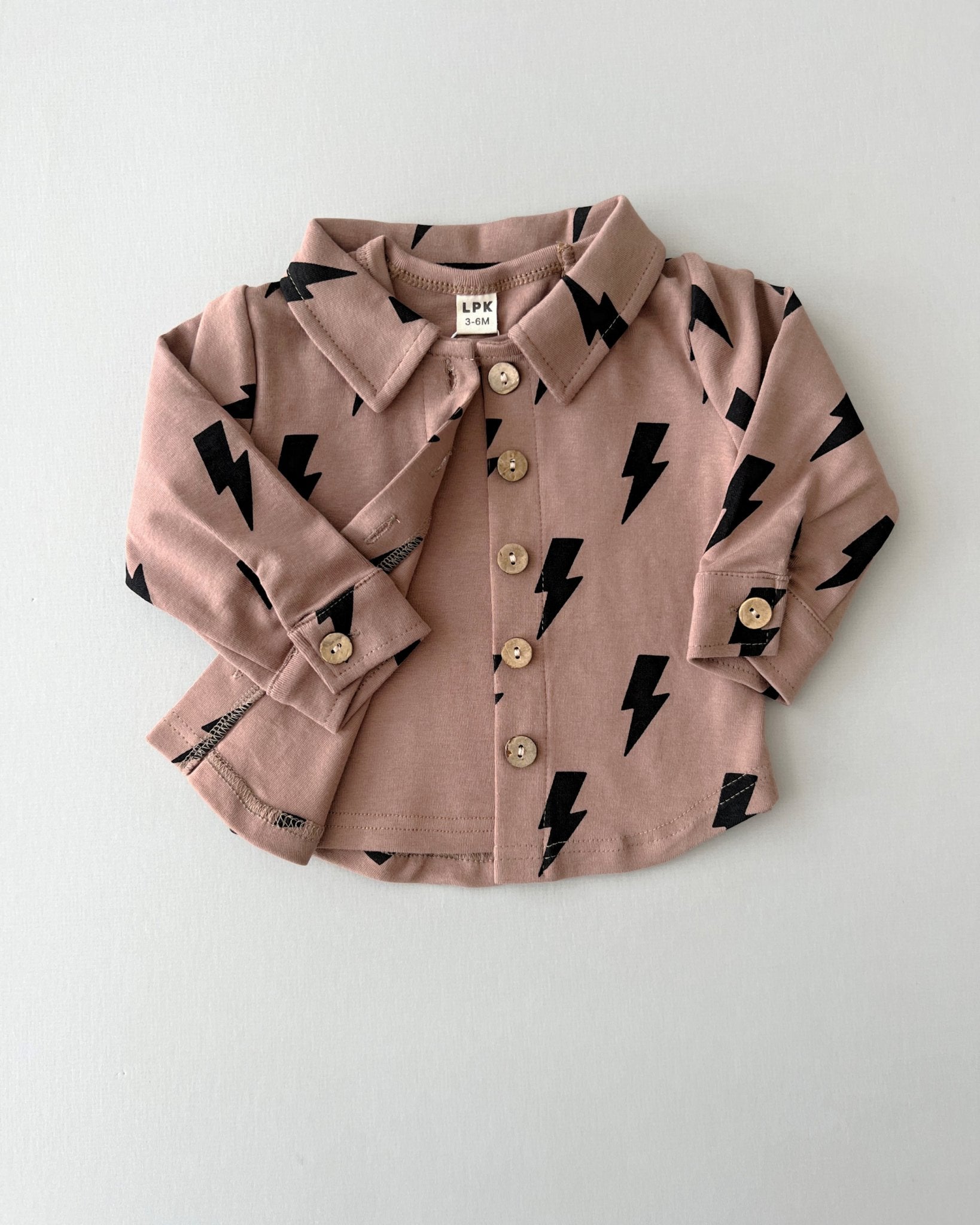 Shacket | Mocha Bolts - Mack & Harvie
