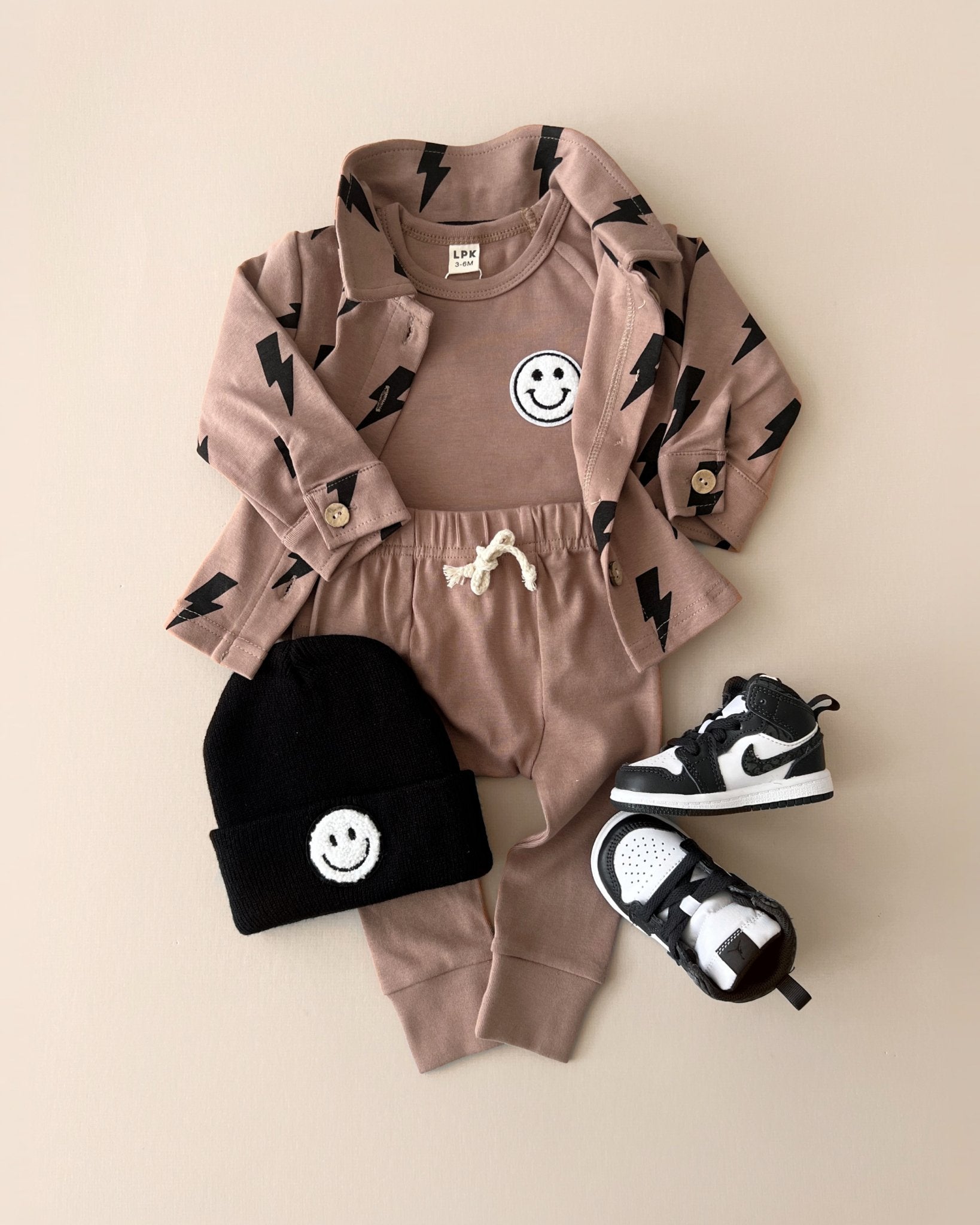 Shacket | Mocha Bolts - Mack & Harvie