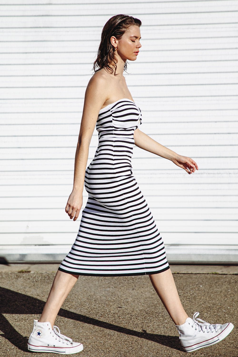 SHORELINE SEASHELL MIDI DRESS - Mack & Harvie
