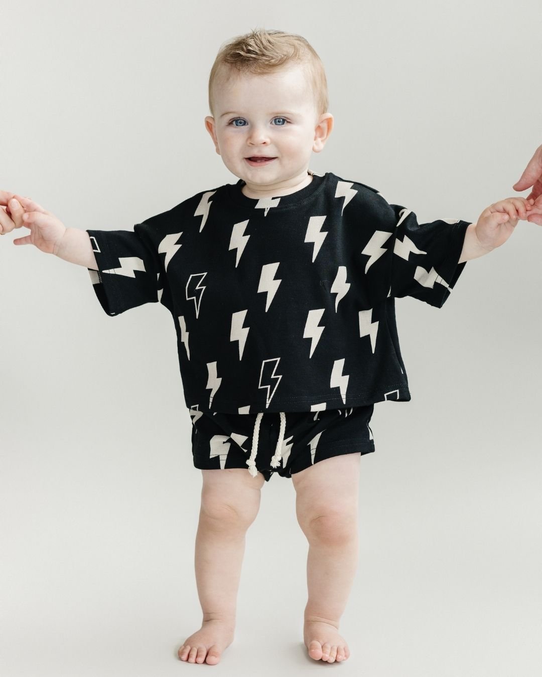 Shorts Set | Black Bolts - Mack & Harvie