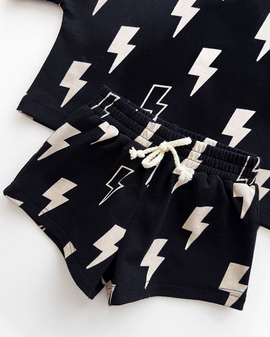 Shorts Set | Black Bolts - Mack & Harvie