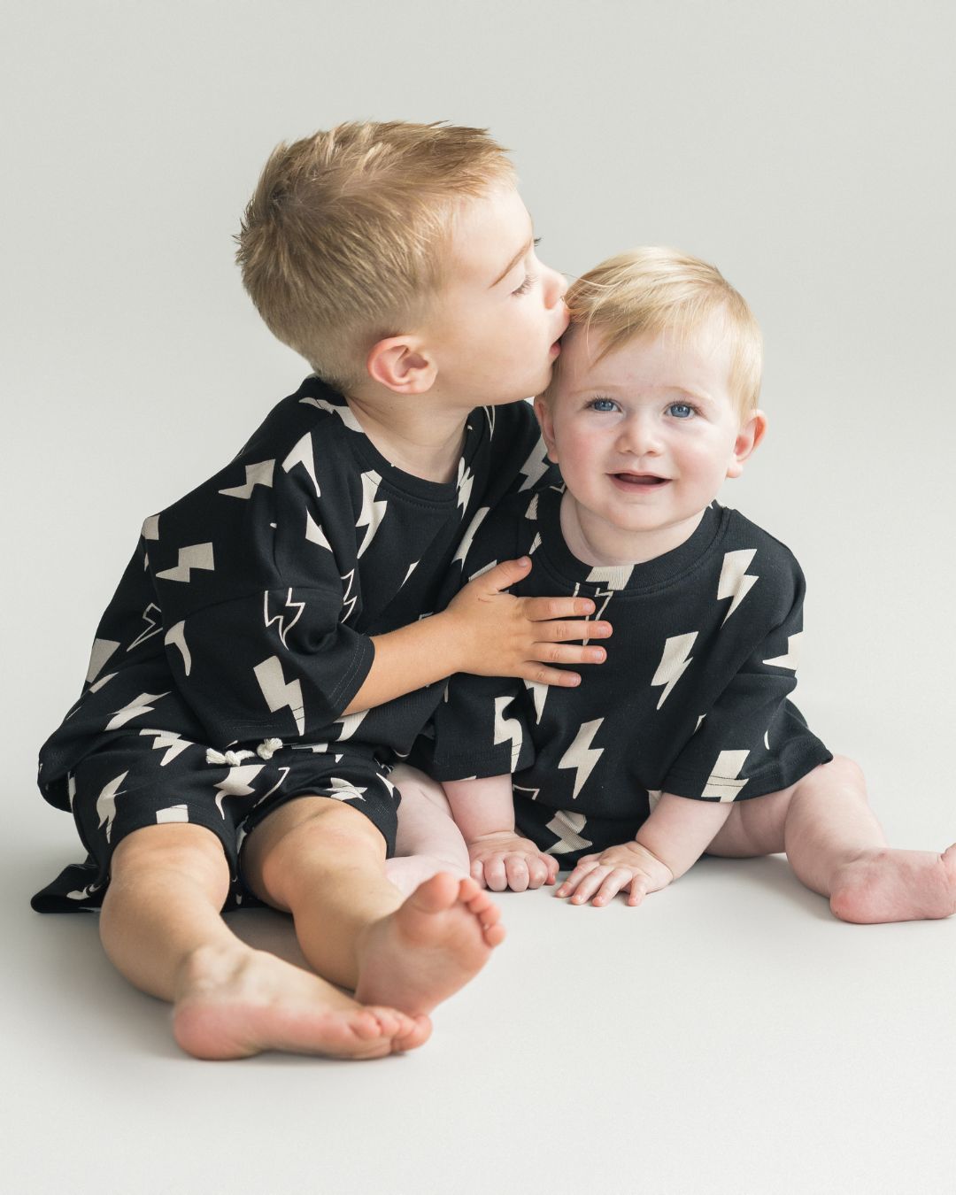 Shorts Set | Black Bolts - Mack & Harvie