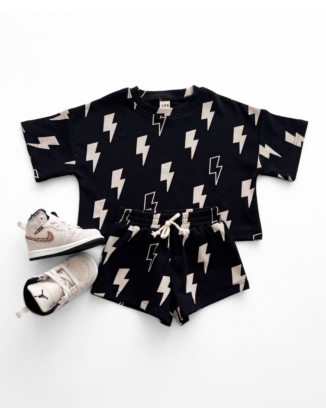 Shorts Set | Black Bolts - Mack & Harvie