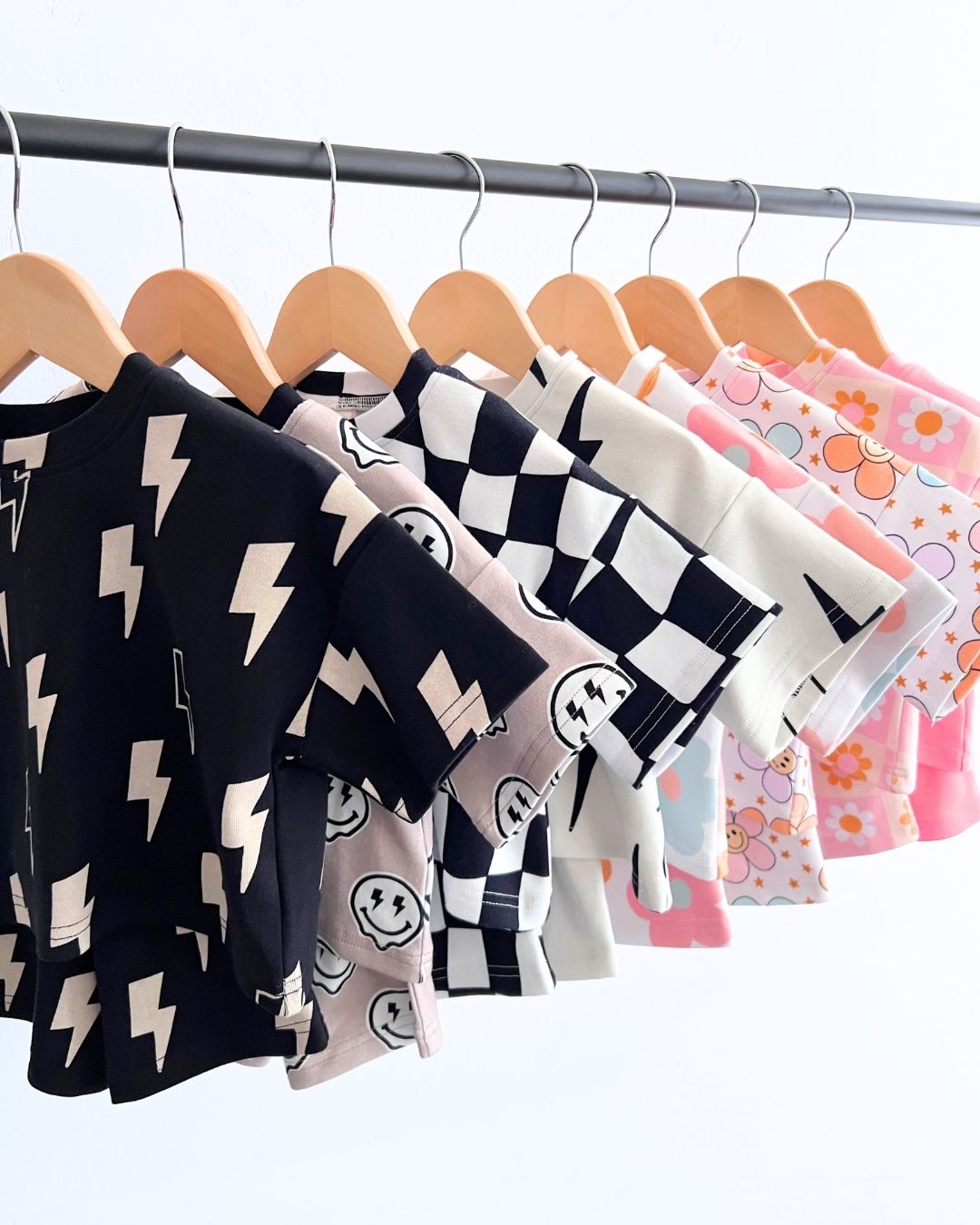 Shorts Set | Black Bolts - Mack & Harvie