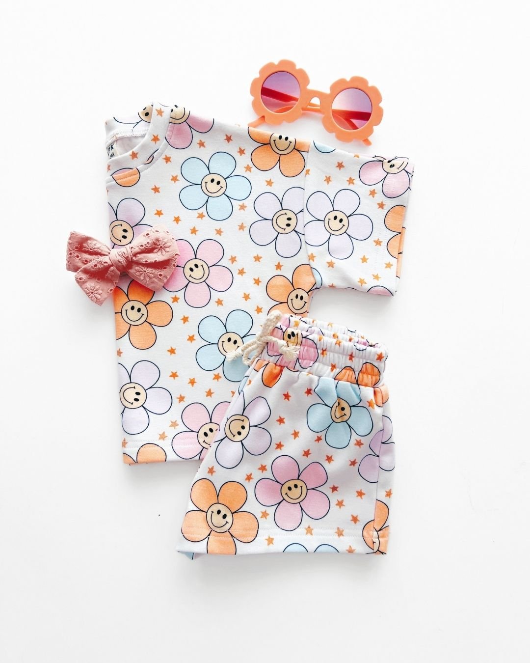 Shorts Set | Ditzy Daisy - Mack & Harvie