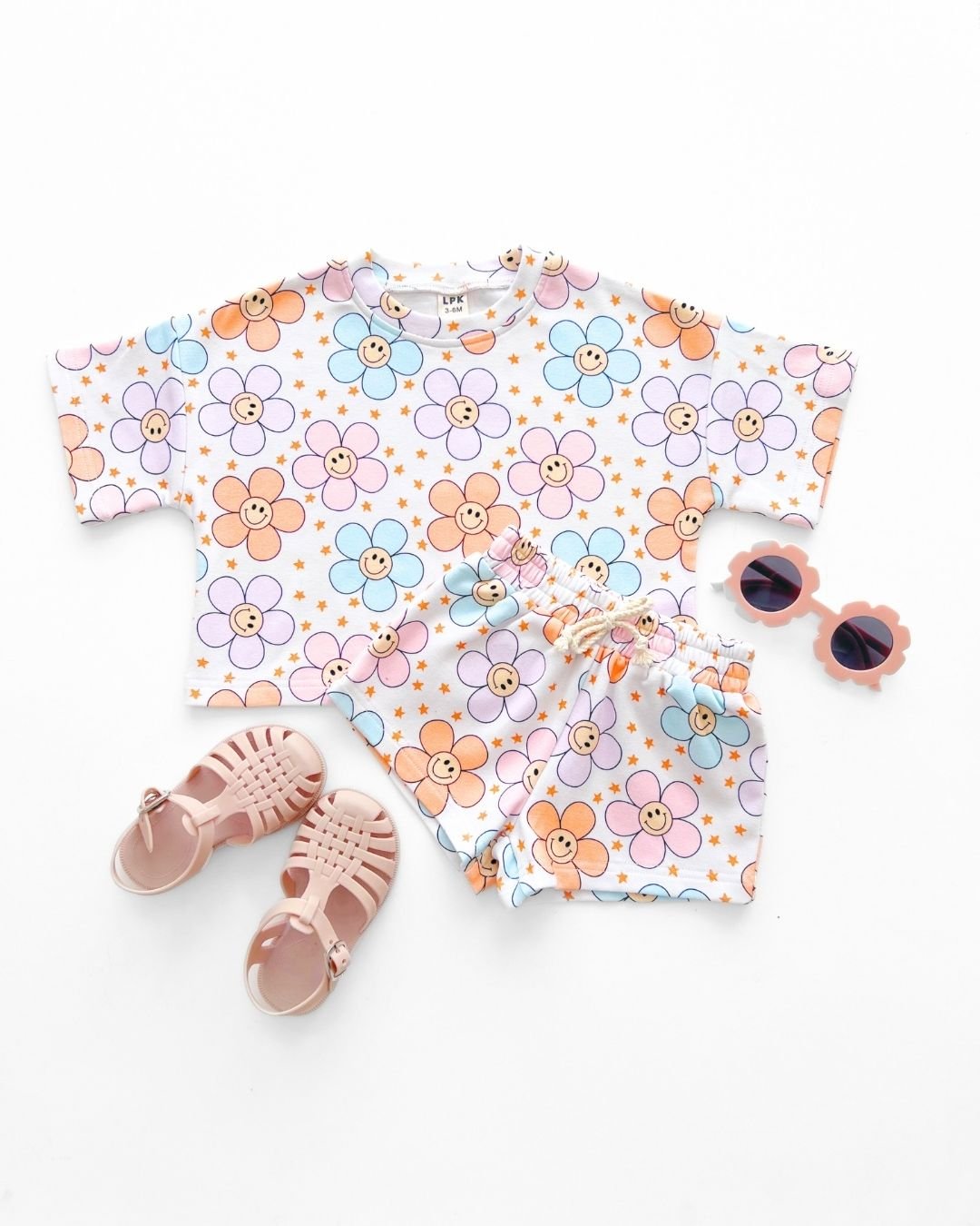 Shorts Set | Ditzy Daisy - Mack & Harvie