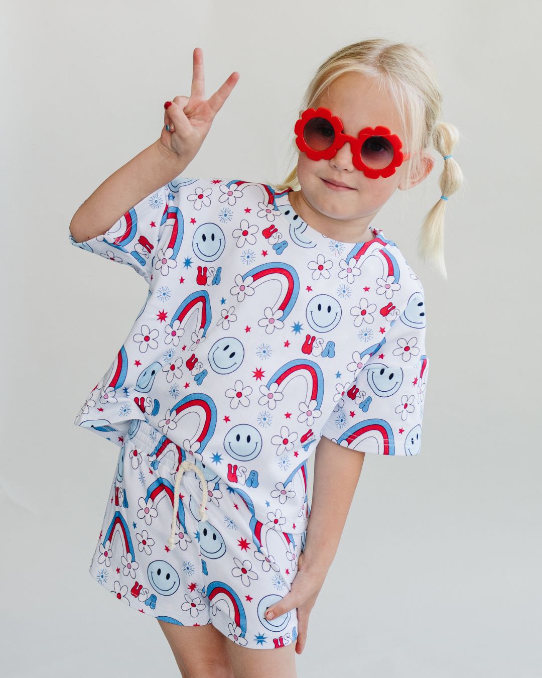 Shorts Set | Little Miss USA - Mack & Harvie