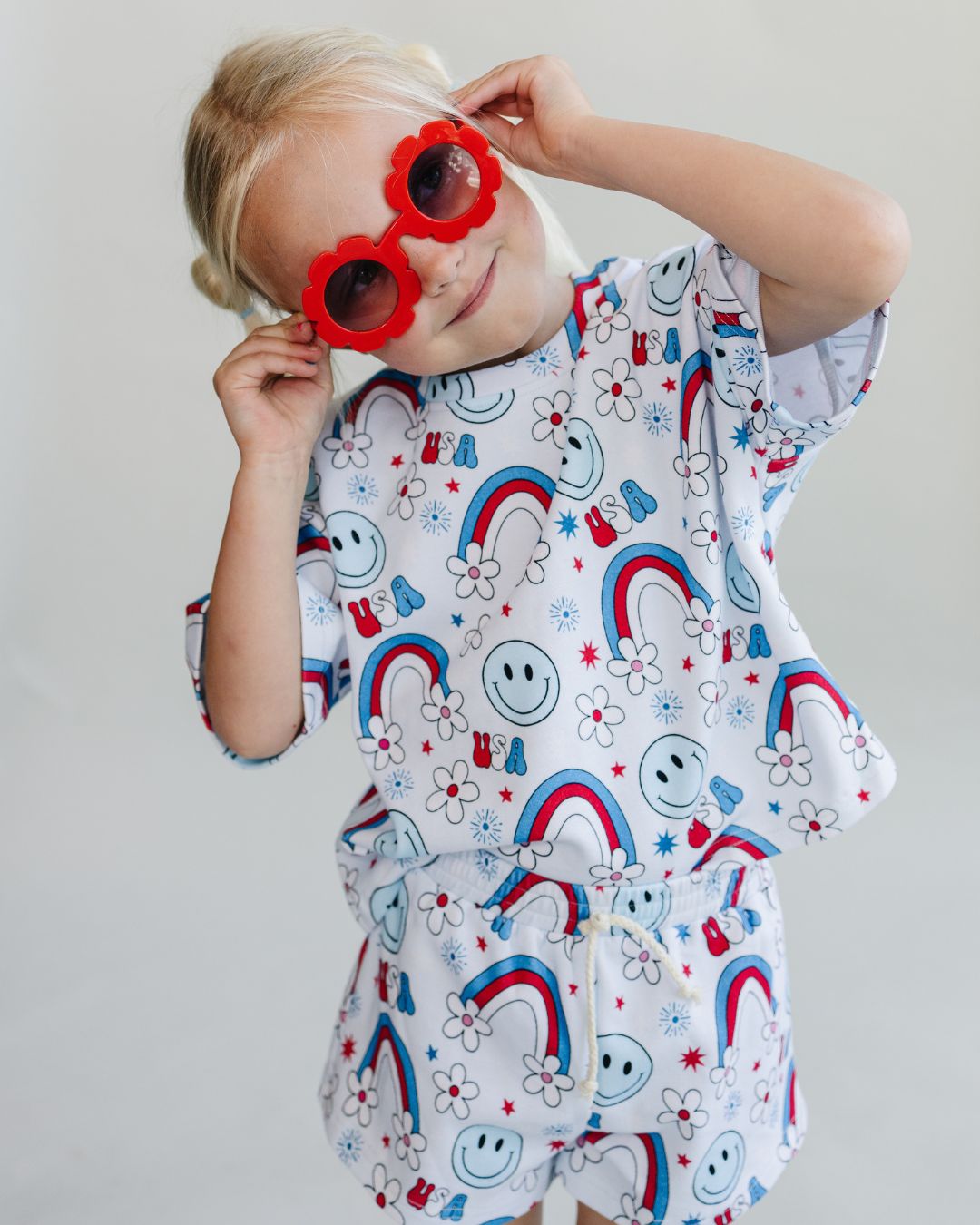 Shorts Set | Little Miss USA - Mack & Harvie