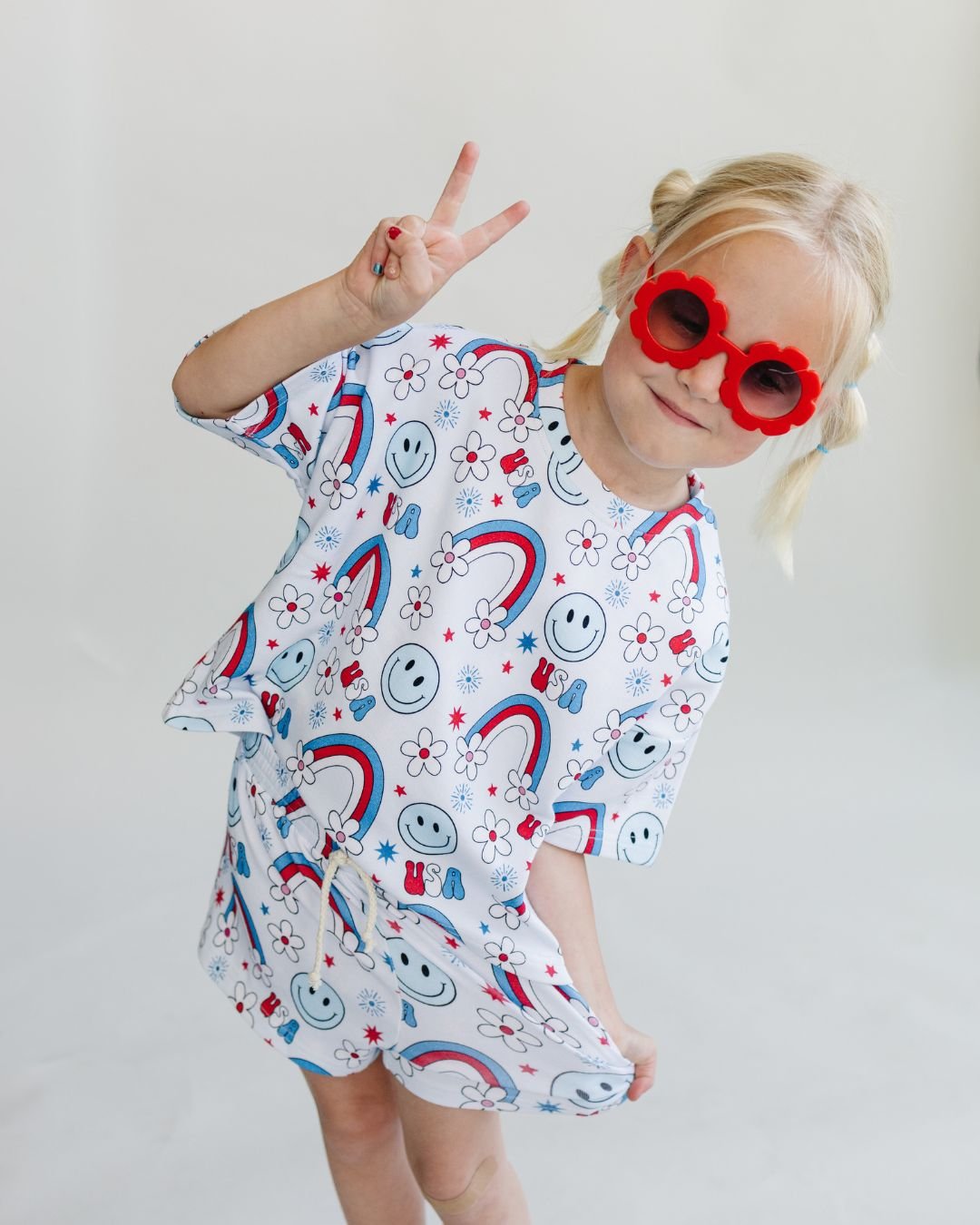 Shorts Set | Little Miss USA - Mack & Harvie