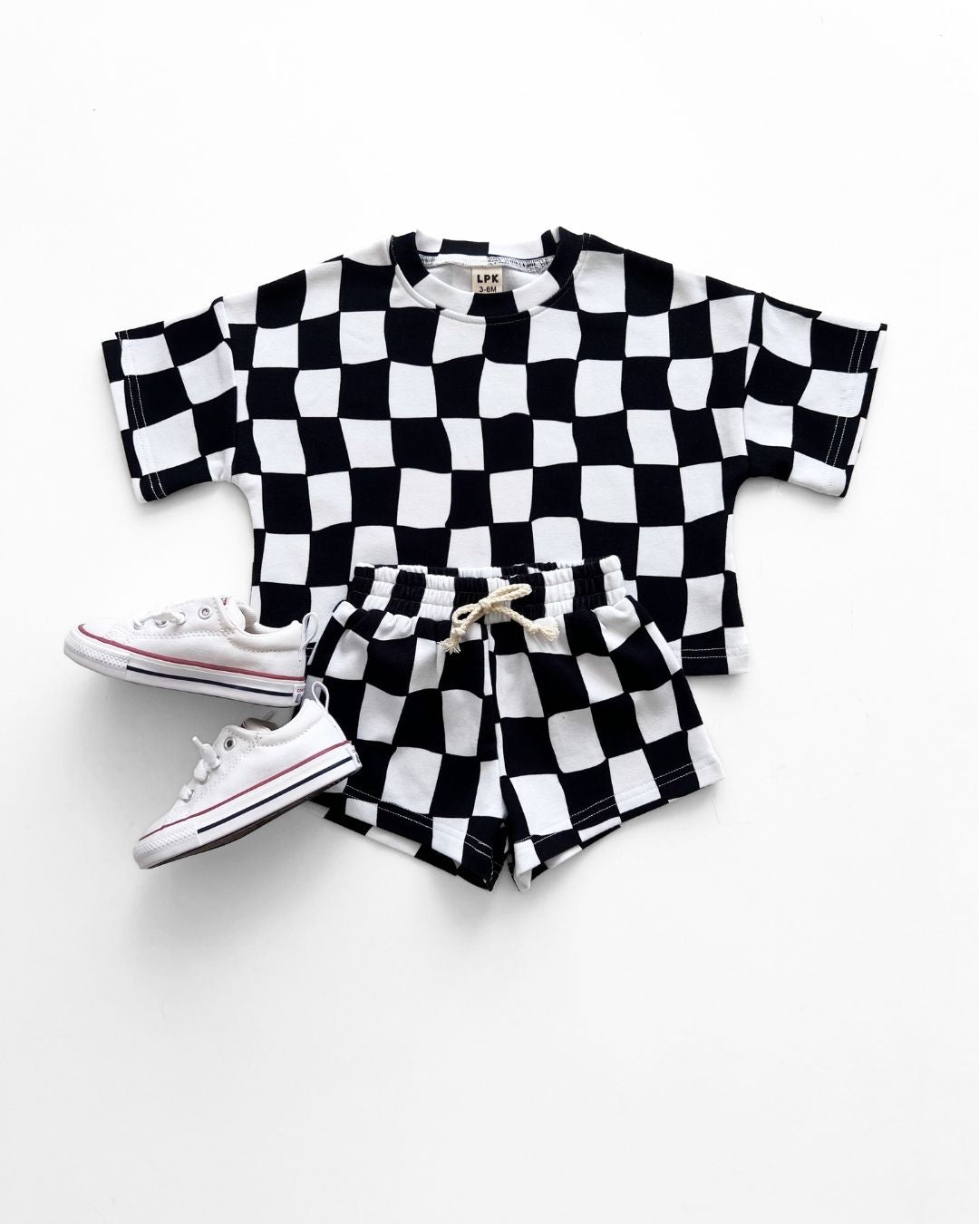 Shorts Set | Wavy Checkered - Mack & Harvie