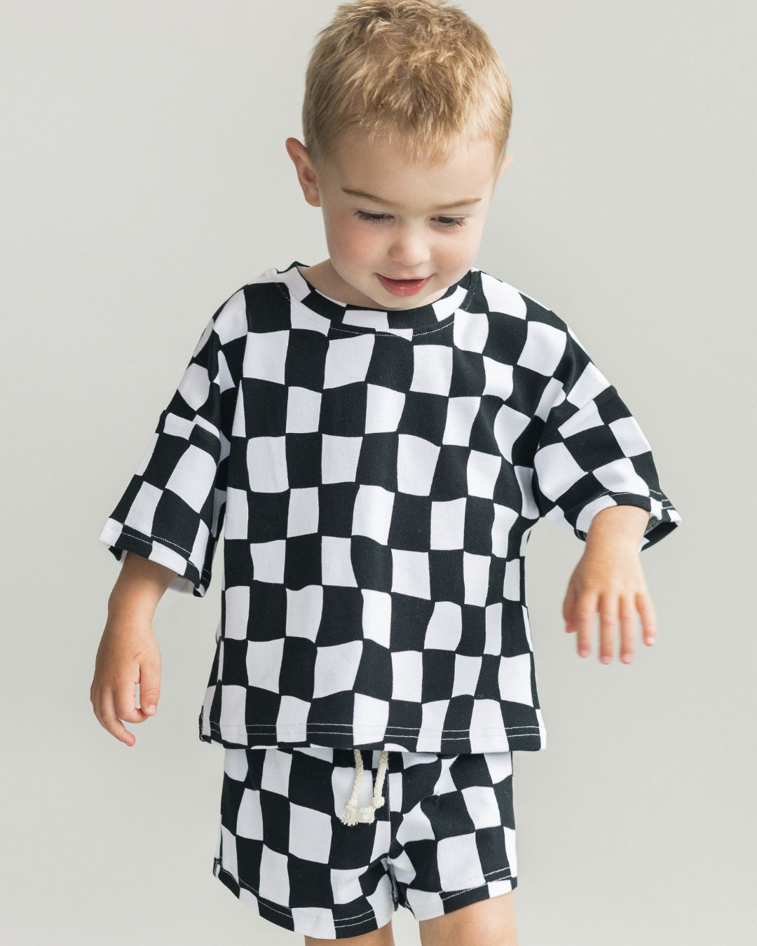 Shorts Set | Wavy Checkered - Mack & Harvie