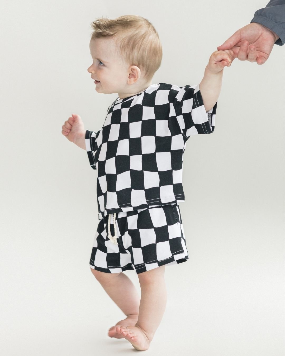 Shorts Set | Wavy Checkered - Mack & Harvie