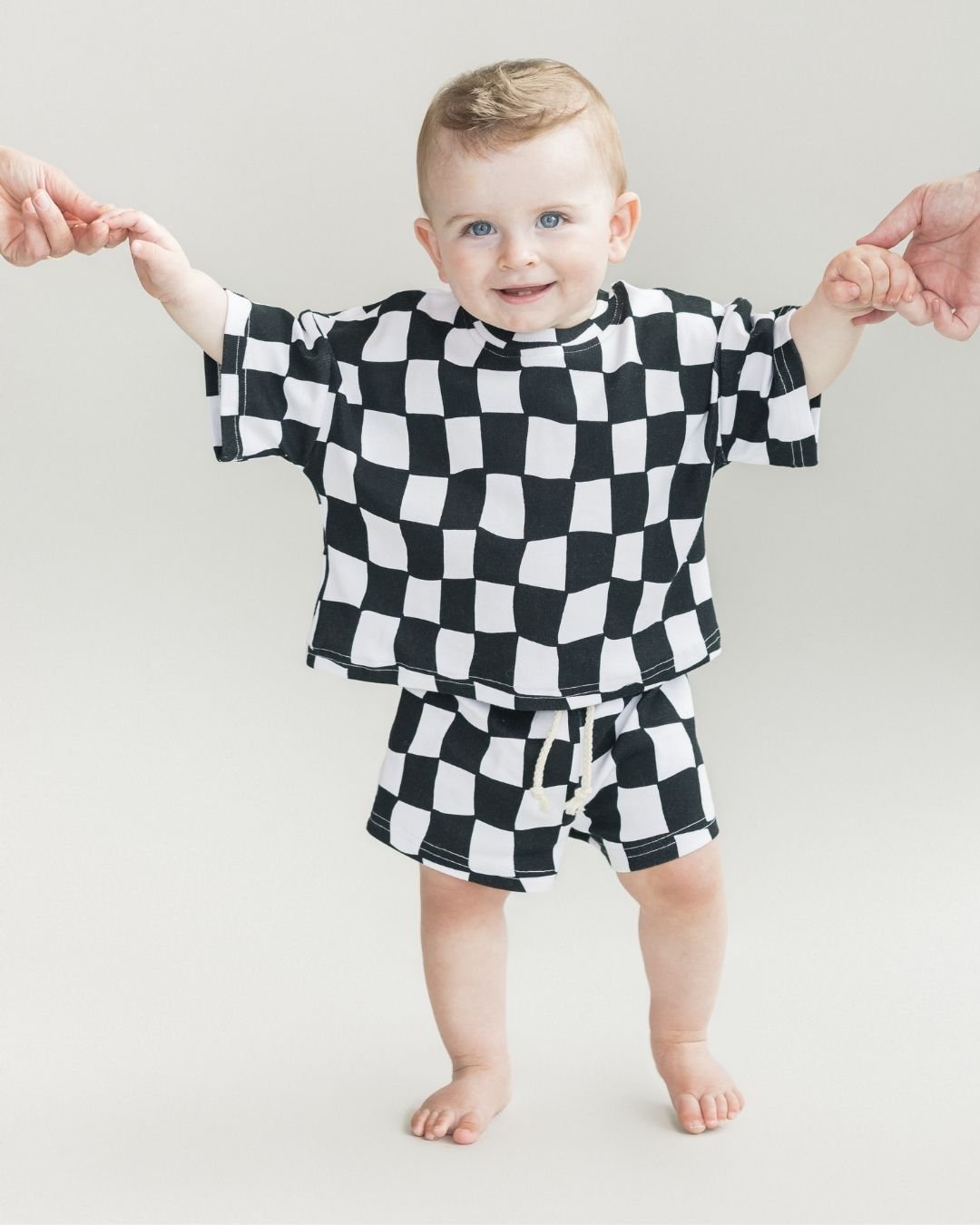 Shorts Set | Wavy Checkered - Mack & Harvie
