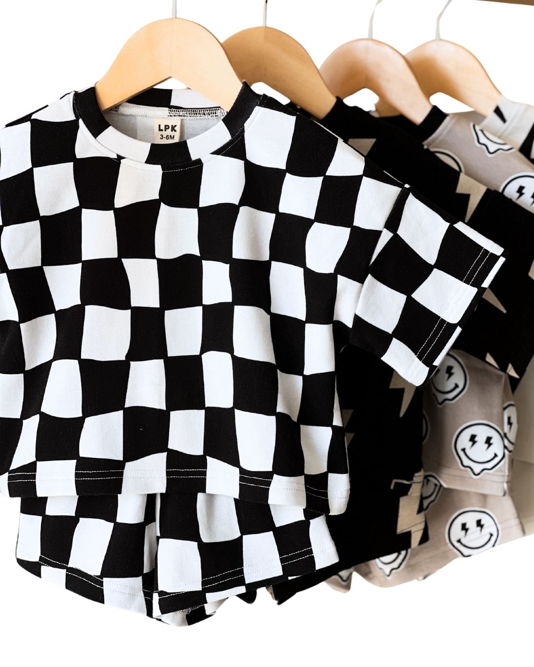 Shorts Set | Wavy Checkered - Mack & Harvie