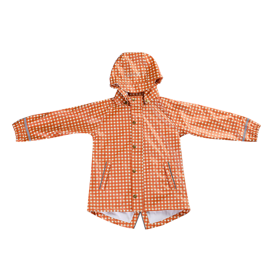 Fishtail Rain Jacket | Sienna Gingham