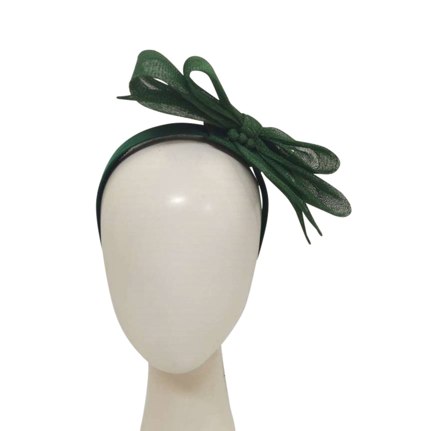 Sinamay Double Bow Fascinator - Mack & Harvie