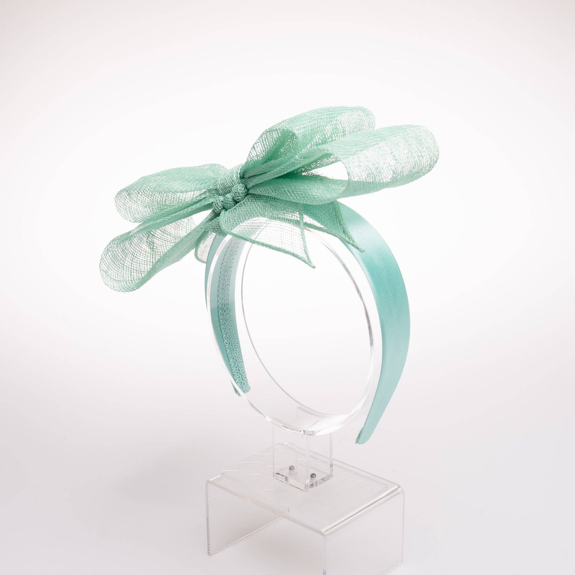 Sinamay Double Bow Fascinator - Mack & Harvie