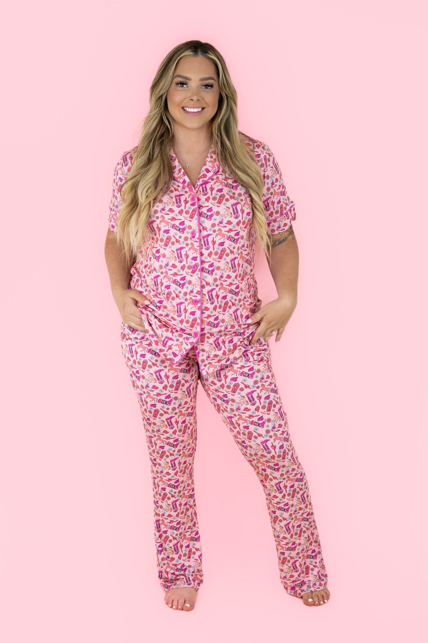 STAY WILD COWGIRL WOMEN’S RELAXED FLARE DREAM SET - Mack & Harvie