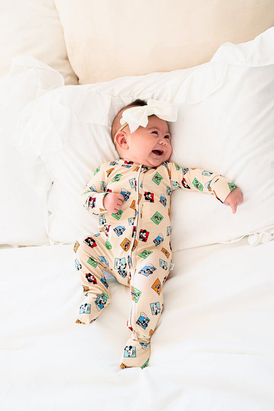 Steamboat Willie Convertible Romper (NEW SIZING) - Mack & Harvie