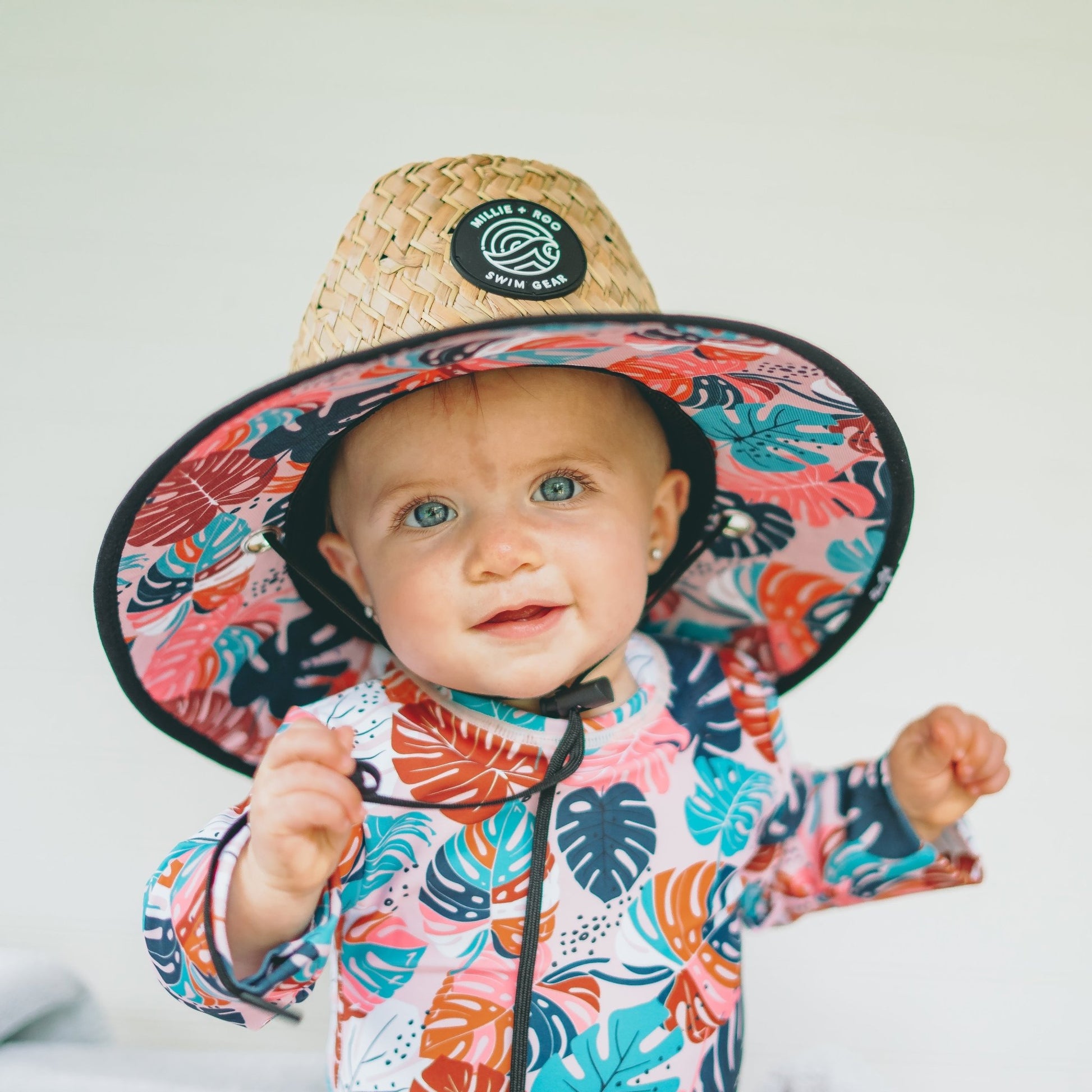 Straw Hat - Monstera - Mack & Harvie