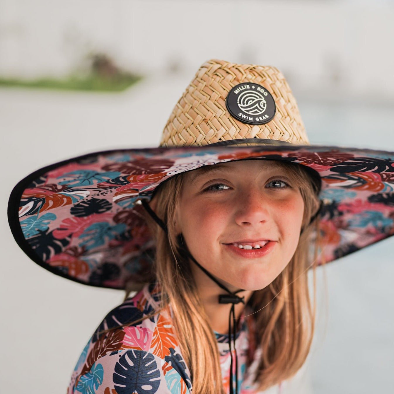 Straw Hat - Monstera - Mack & Harvie