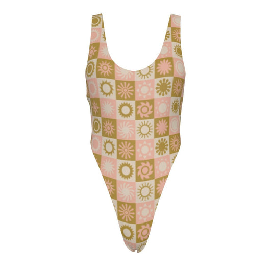 Summer Check Swimsuit | Double-Sided - Mack & Harvie
