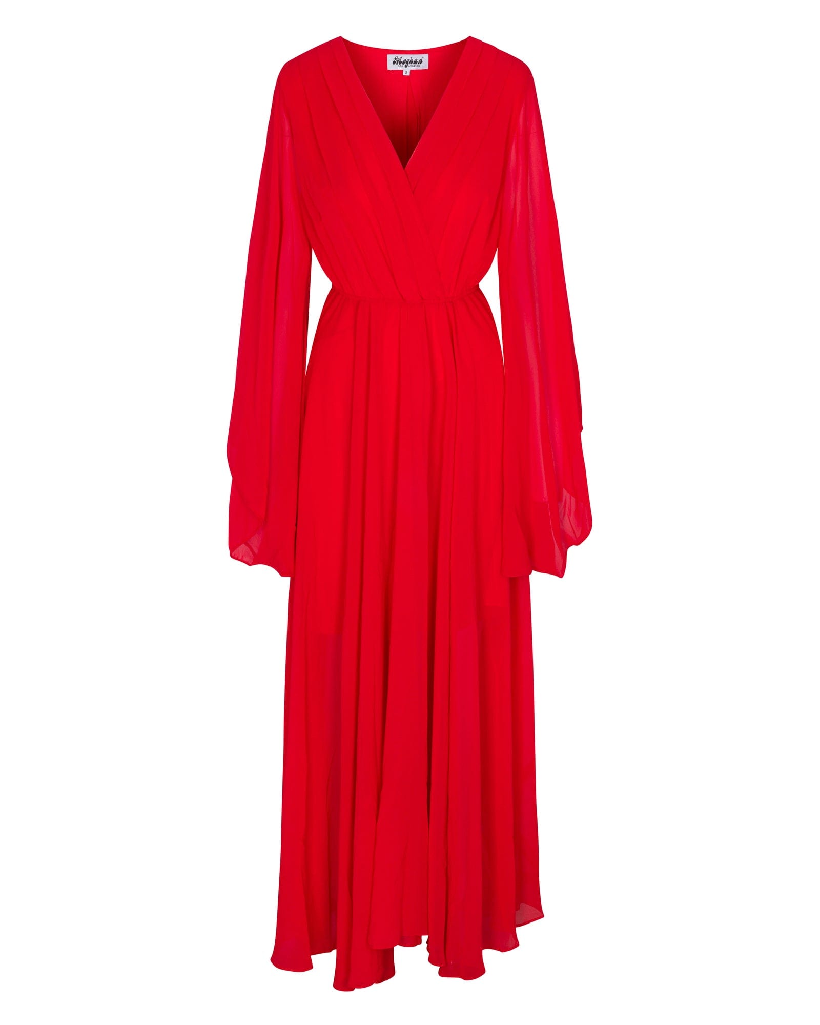 Sunset Maxi Dress - Cherry - Mack & Harvie